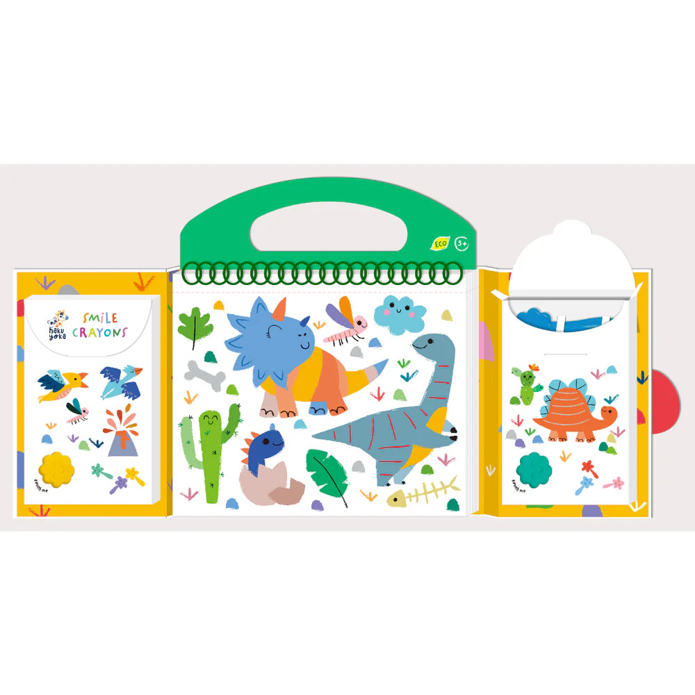 Haku Yoka My First Colouring Kit - Dino Friends