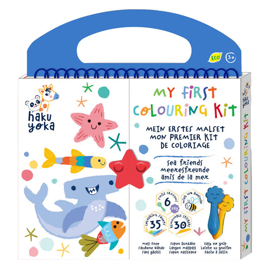 Haku Yoka My First Colouring Kit - Sea Friends