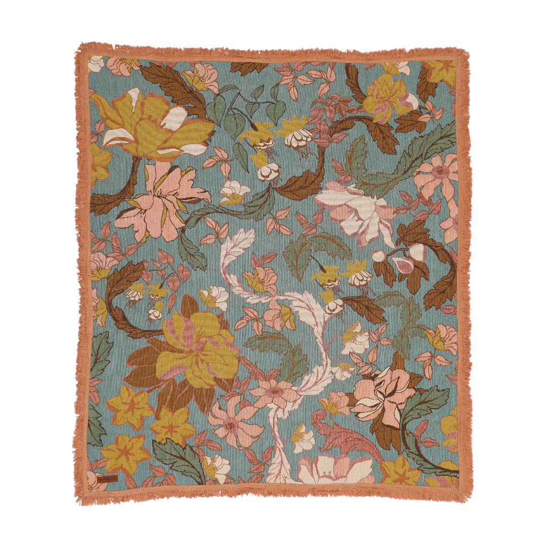 Wandering Folk Flora Throw - Large