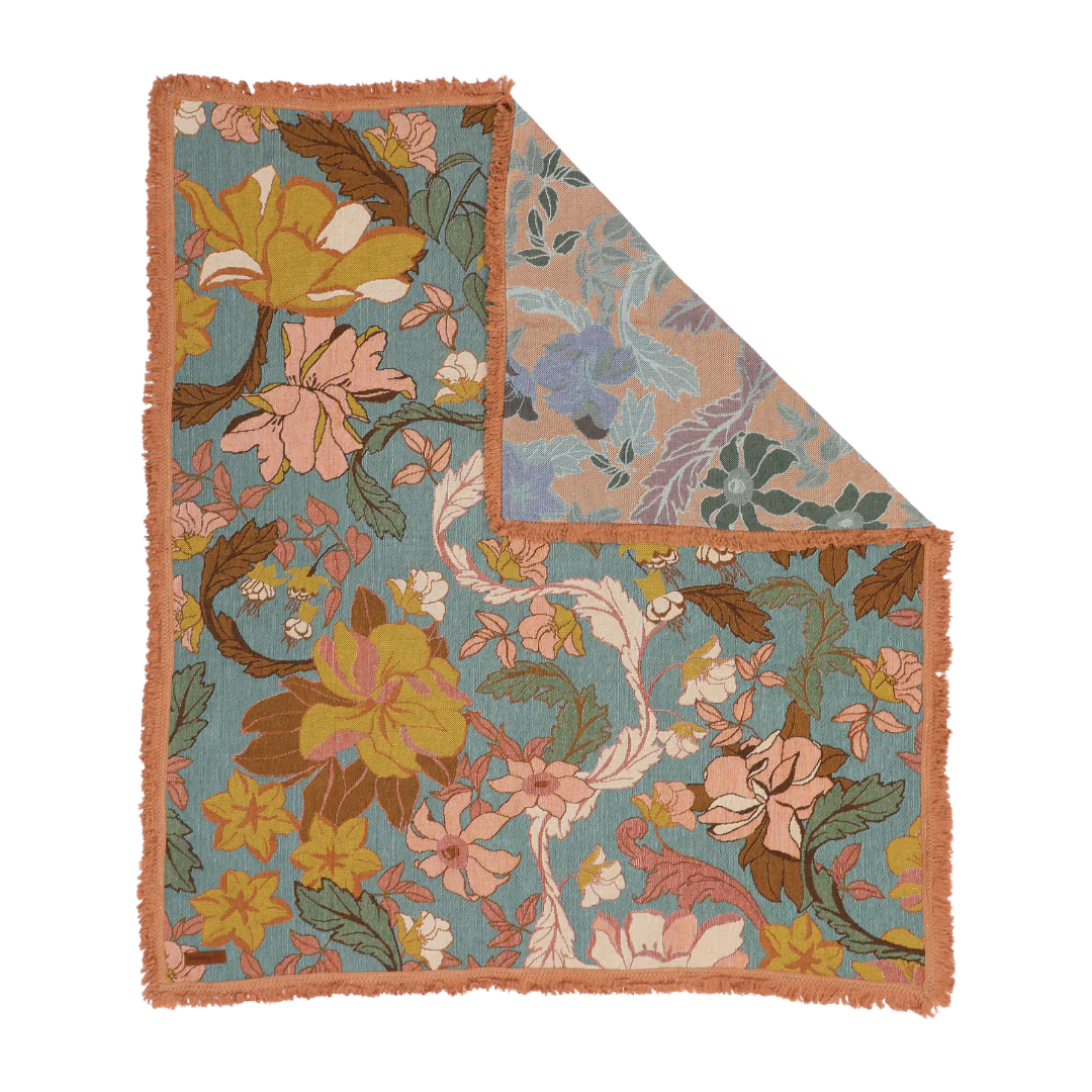 Wandering Folk Flora Throw - Large