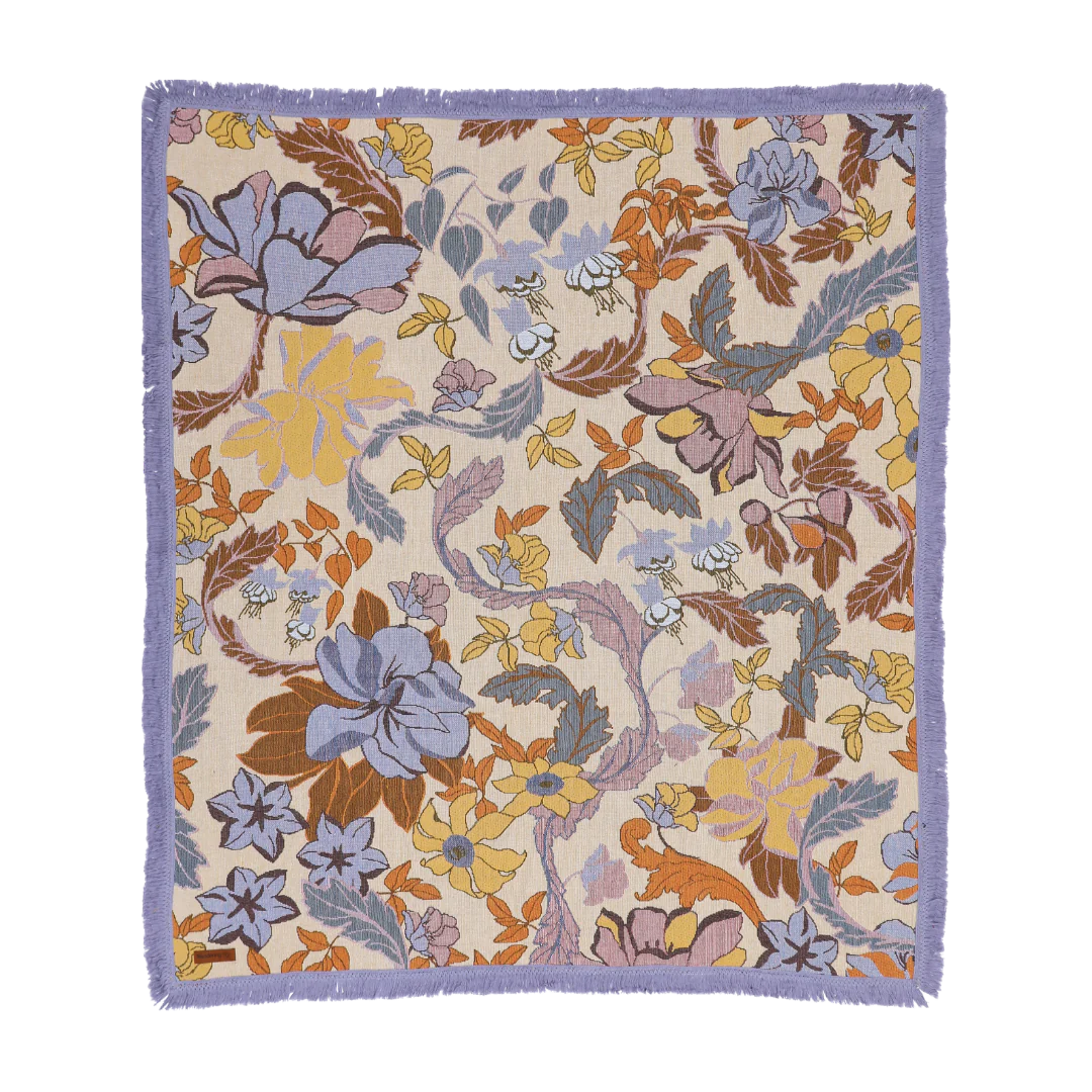 Wandering Folk Flora Throw - Large