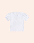 Huxbaby Flower Power Puff Sleeve Tee