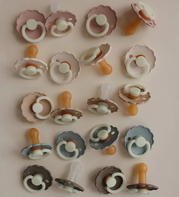 Frigg Latex Night Pacifier 2 Pack - Assorted Styles