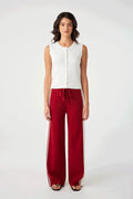 ARCAA Emery Pant - Wine & Ecru