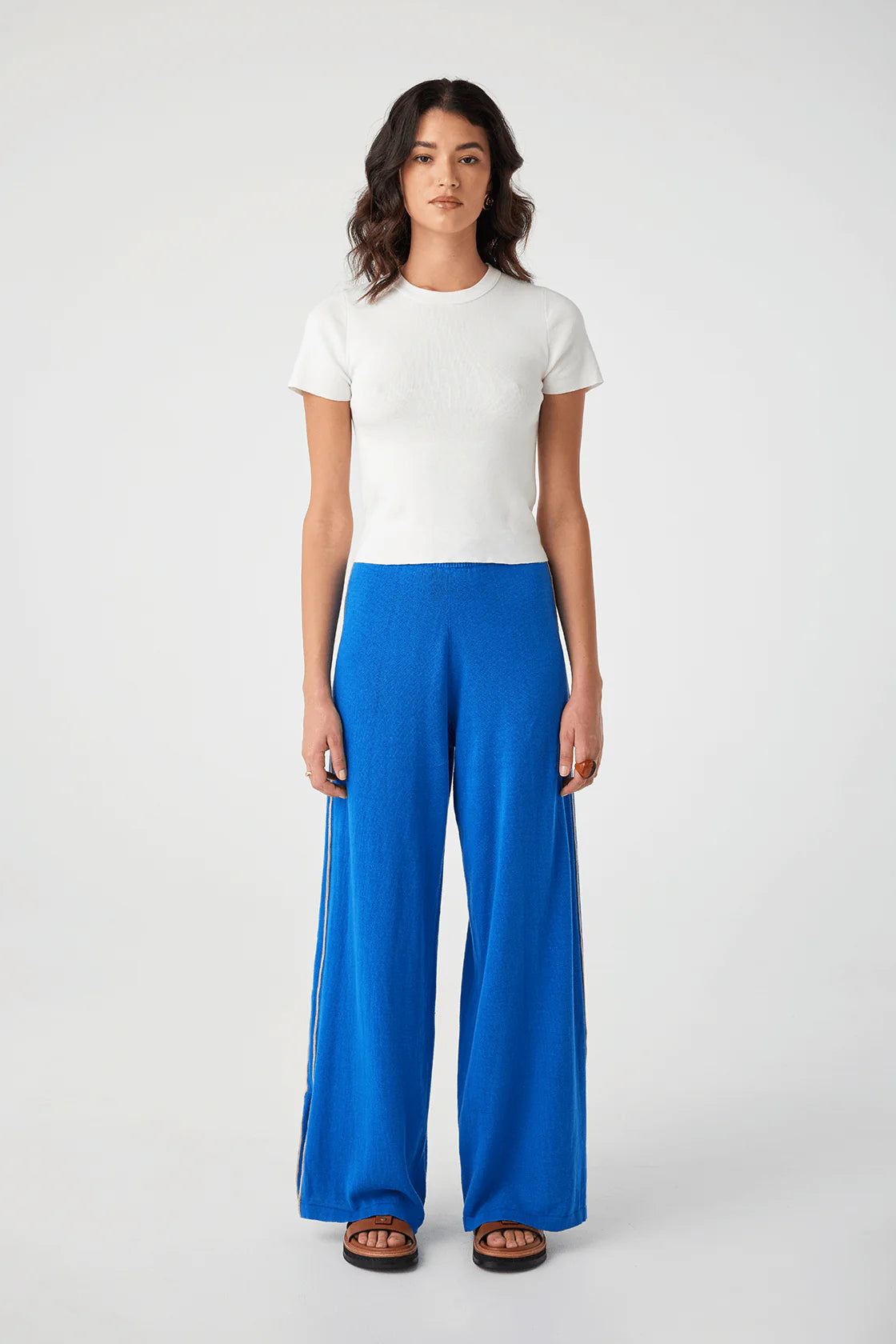 ARCAA Pippa Wide-Leg Pant - French Blue