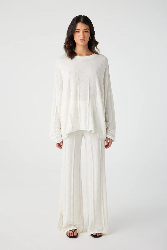 ARCAA Lara Long Sleeve Knit - Cream