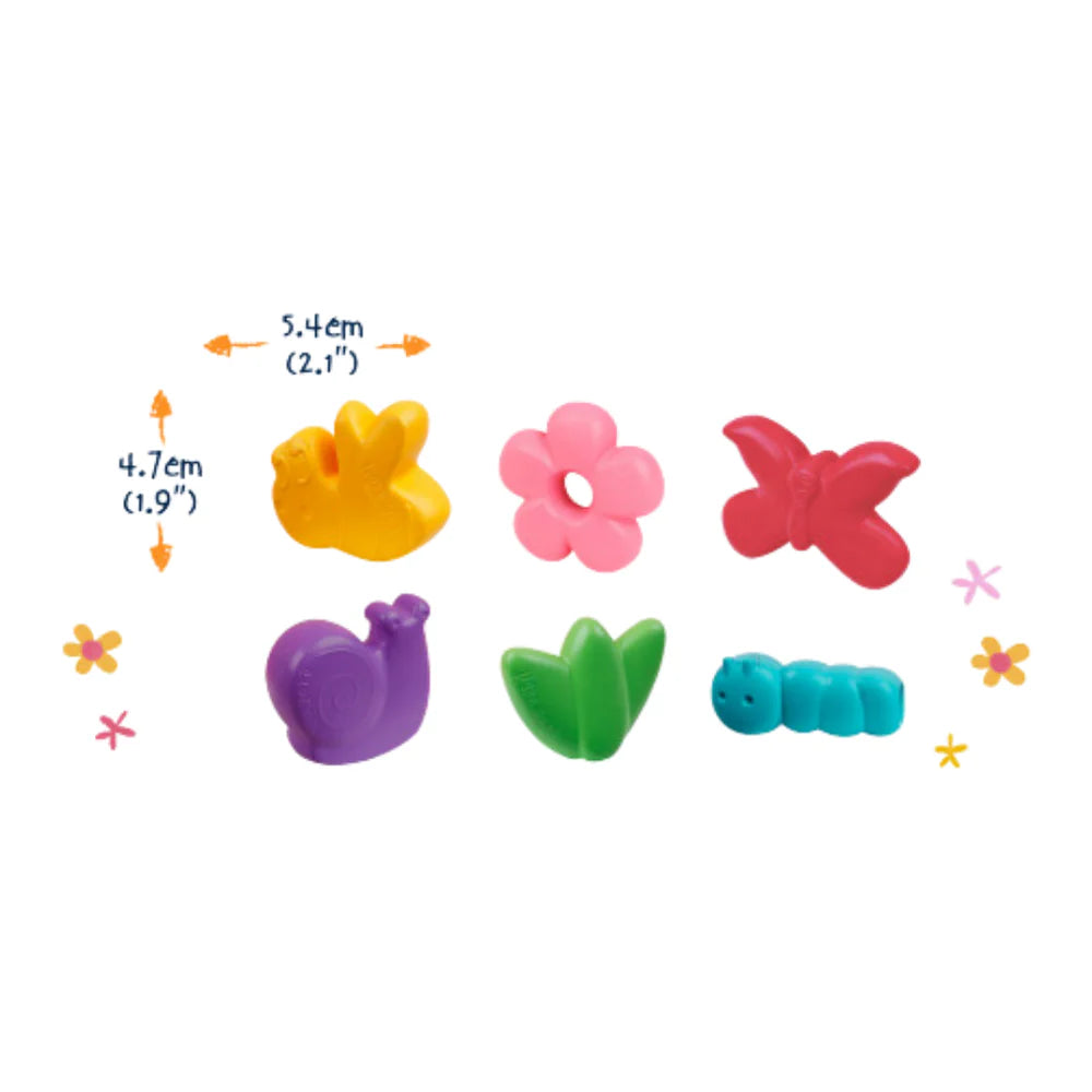 Haku Yoka 6 Garden Finger Crayons