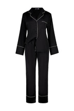 Gingerlilly - Adele Black Satin Set