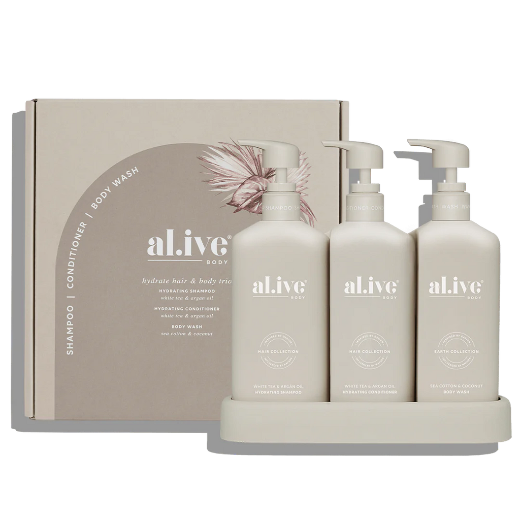 Al.ive Body Hair & Body Trio - Hydrate