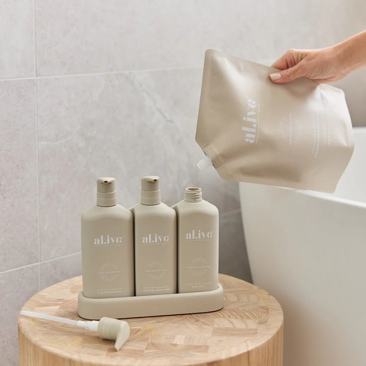 Al.ive Body Hair & Body Trio - Hydrate