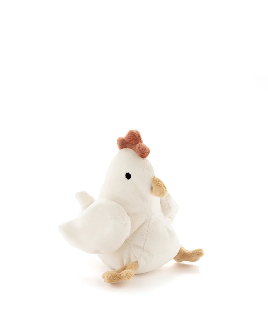 Nana Huchy Henrietta the Hen Rattle - Cream