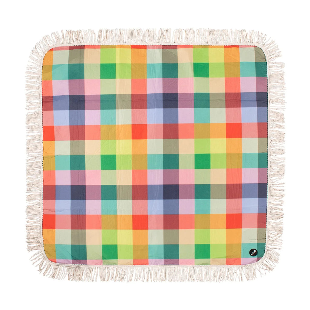 Kollab & Sage x Clare Fringed Medium Picnic Mat - Aida