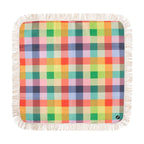 Kollab & Sage x Clare Fringed Medium Picnic Mat - Aida