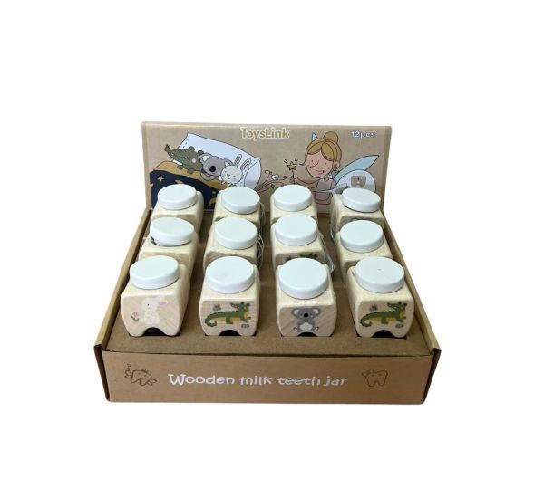 ToysLink - Wooden Tooth Fairy Box - Assorted