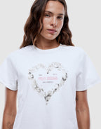 Ena Pelly Rose Heart Relaxed Baby Tee