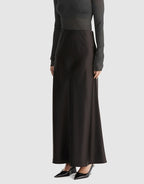 Ena Pelly Logan Satin Maxi Skirt