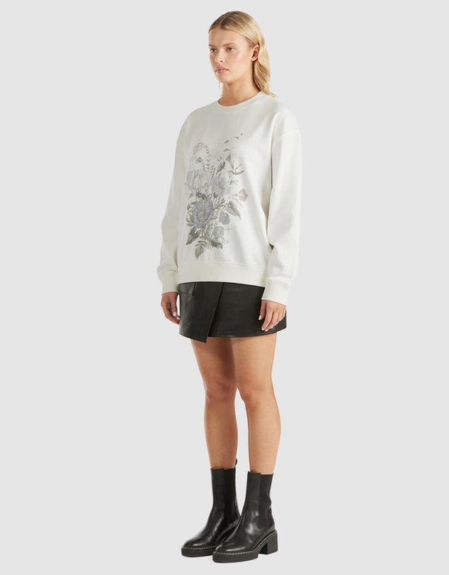 Ena Pelly Lilly Oversized Wildflower Sweater