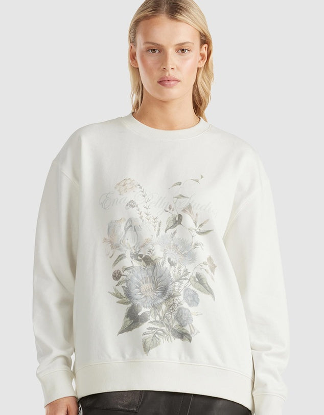 Ena Pelly Lilly Oversized Wildflower Sweater