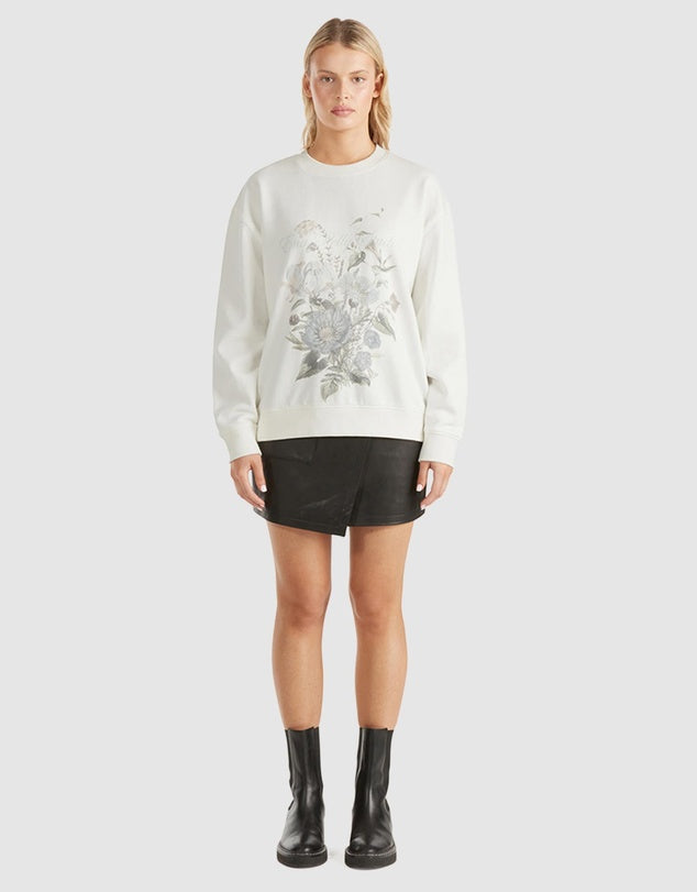 Ena Pelly Lilly Oversized Wildflower Sweater