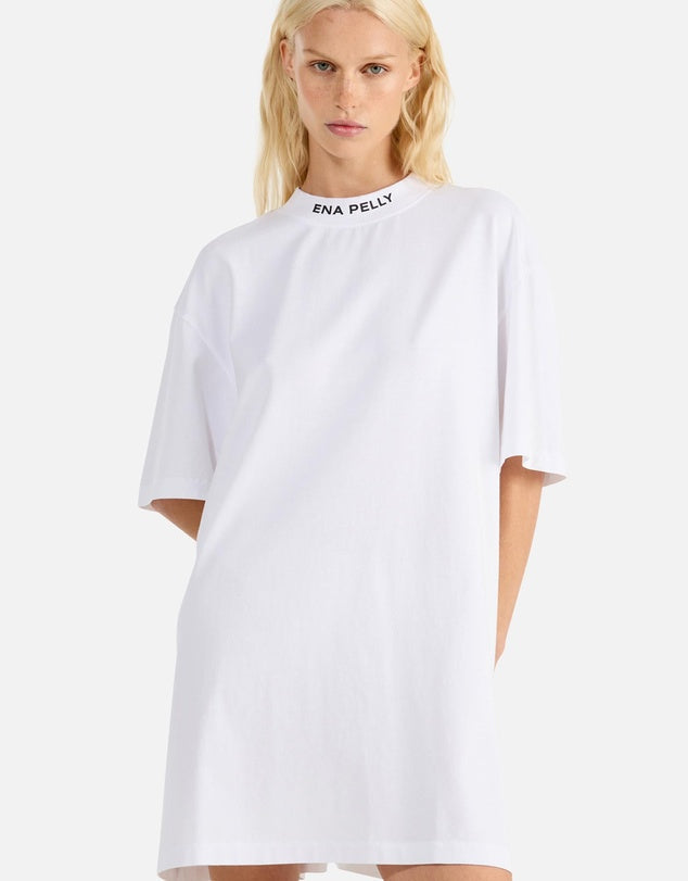 Ena Pelly Cassie Tee Dress White