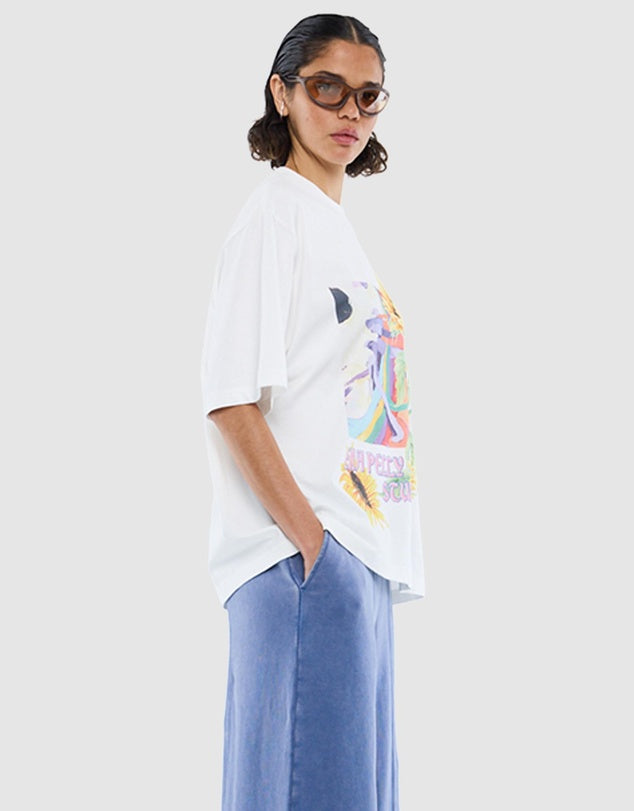 Ena Pelly Sunflower Warp Tee