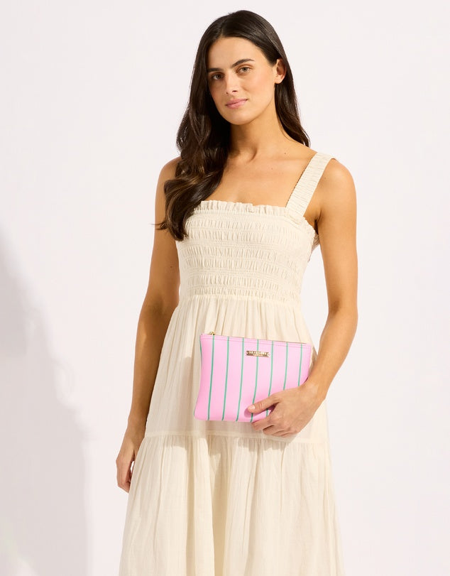 Seafolly Mosaic Stripe Bikini Bag - Assorted