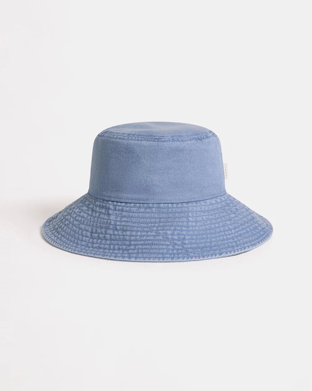Seafolly - Washed Bucket Hat - Denim Blue