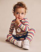 Huxbaby Huxbear Romper Vintage Stripe