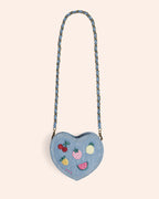 Huxbaby I Heart Fruit Denim Shoulder Bag