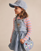 Huxbaby I Heart Fruit Denim Shoulder Bag
