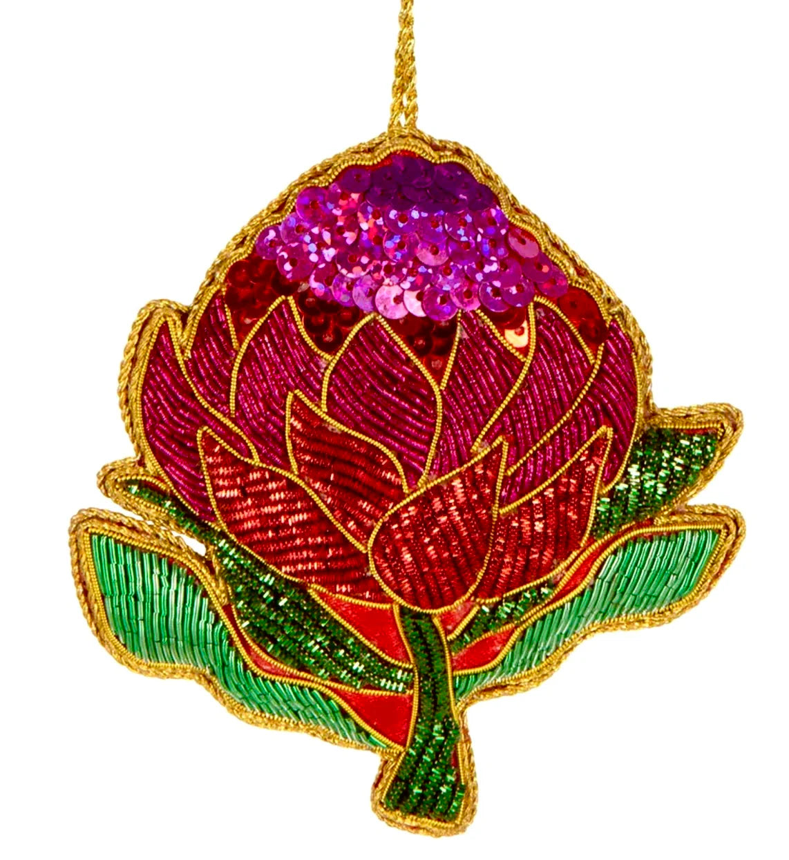 Vixen & Velvet Sequin Tree Decor - Assorted