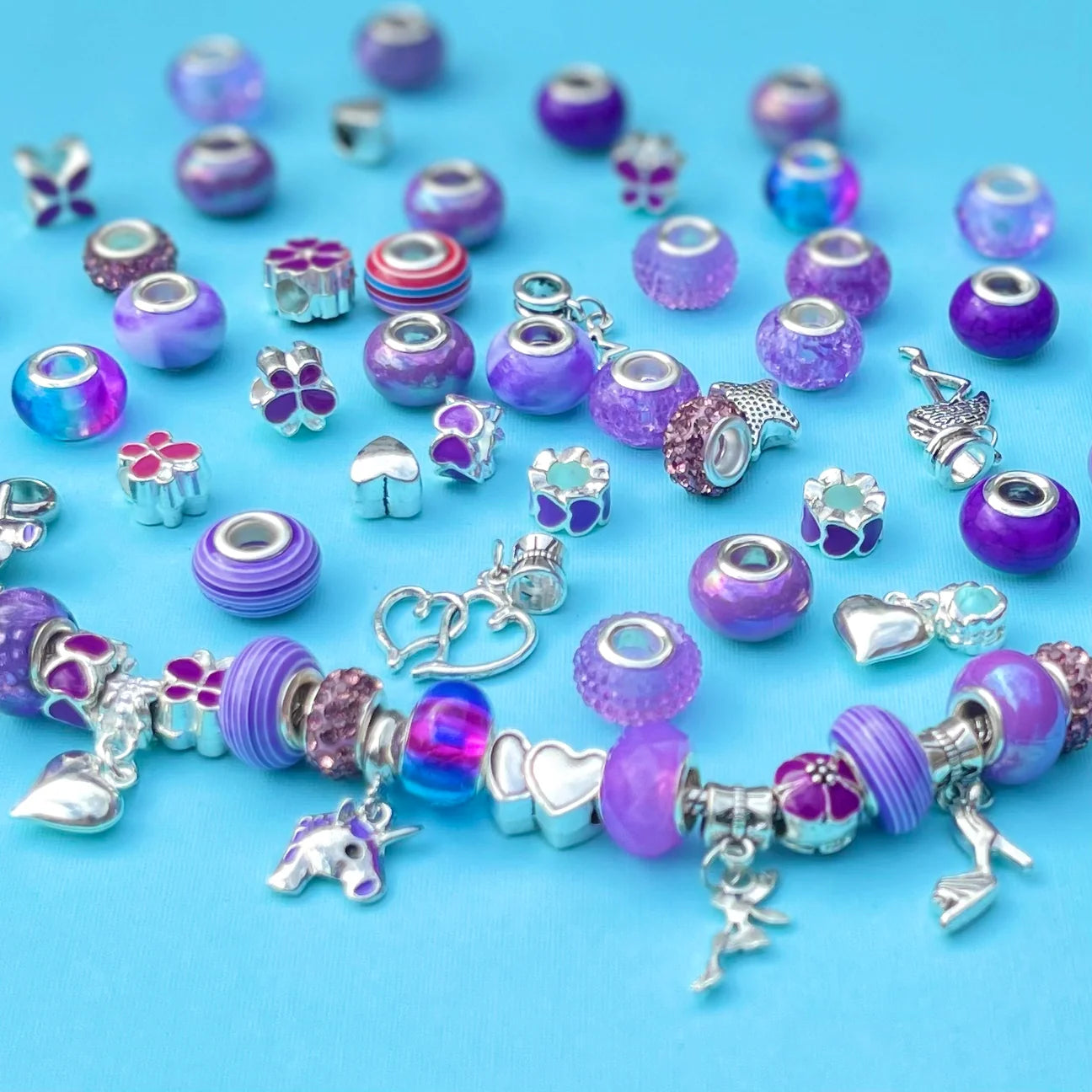 Sweet As Sugar Jewellery - DIY Charm Bracelet Set - Assorted