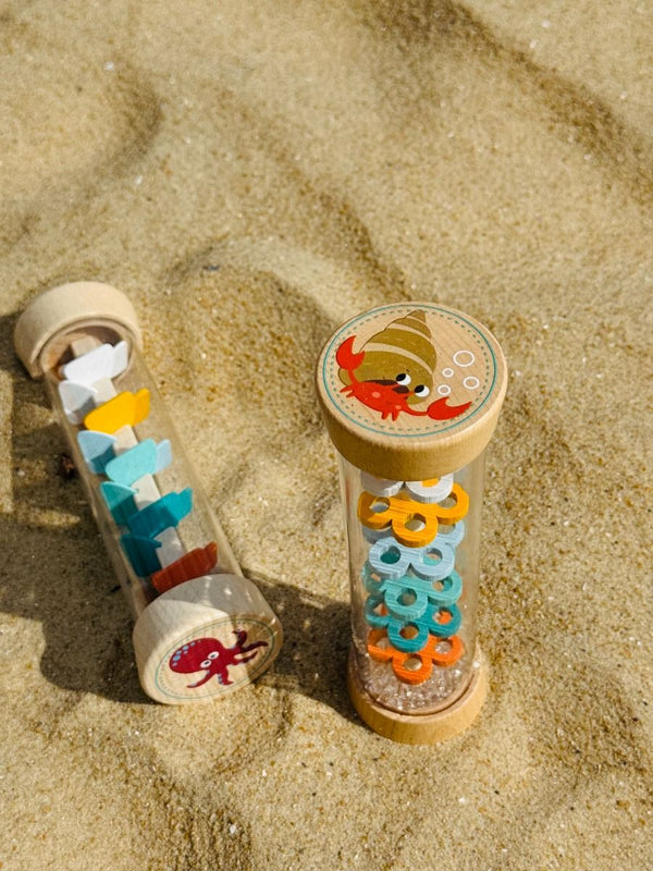 ToysLink Wooden Rainmaker Rattle