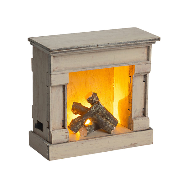 Maileg Fireplace- Off White