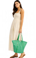 Seafolly Mosaic Stripe Tote Bag