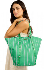 Seafolly Mosaic Stripe Tote Bag