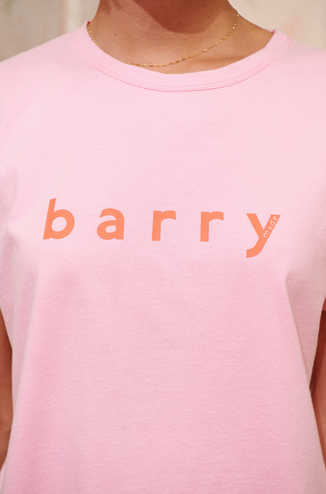 Barry Made Barry Tee - Pink