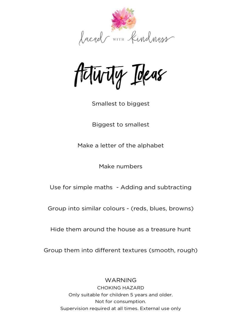 Laced with Kindness Crystal Sorting Kit