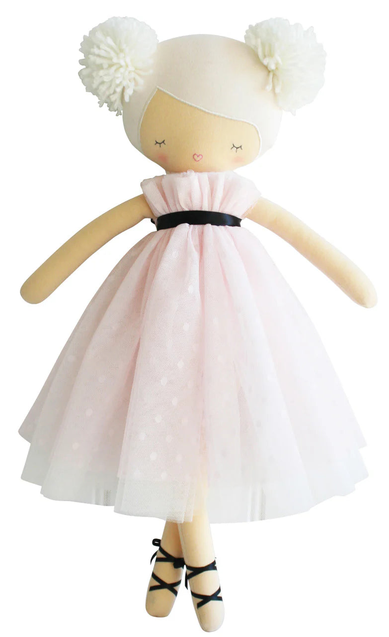 ALIMROSE  Pom Pom Doll Scarlett Pink