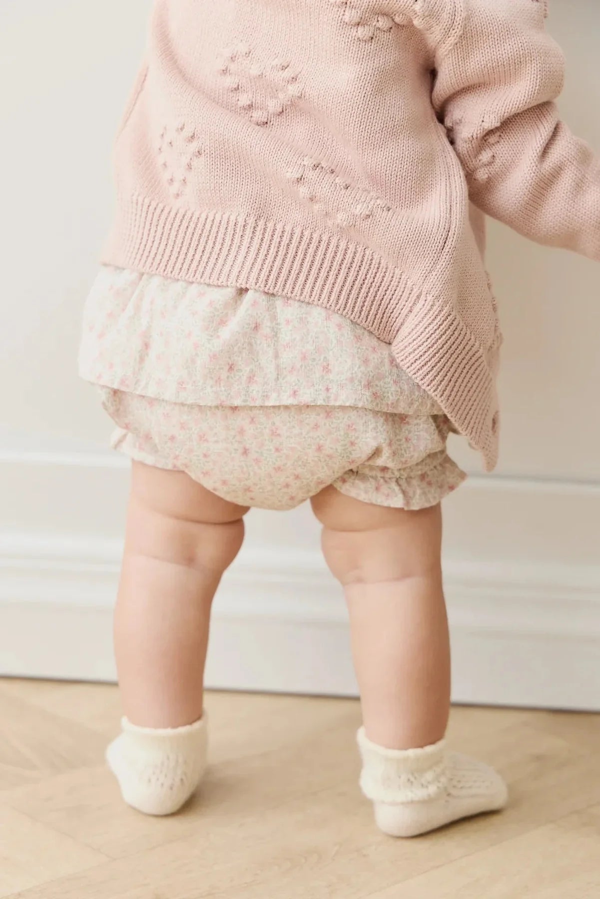 Jamie Kay Organic Cotton Muslin Frill Bloomer - Claudette Rose