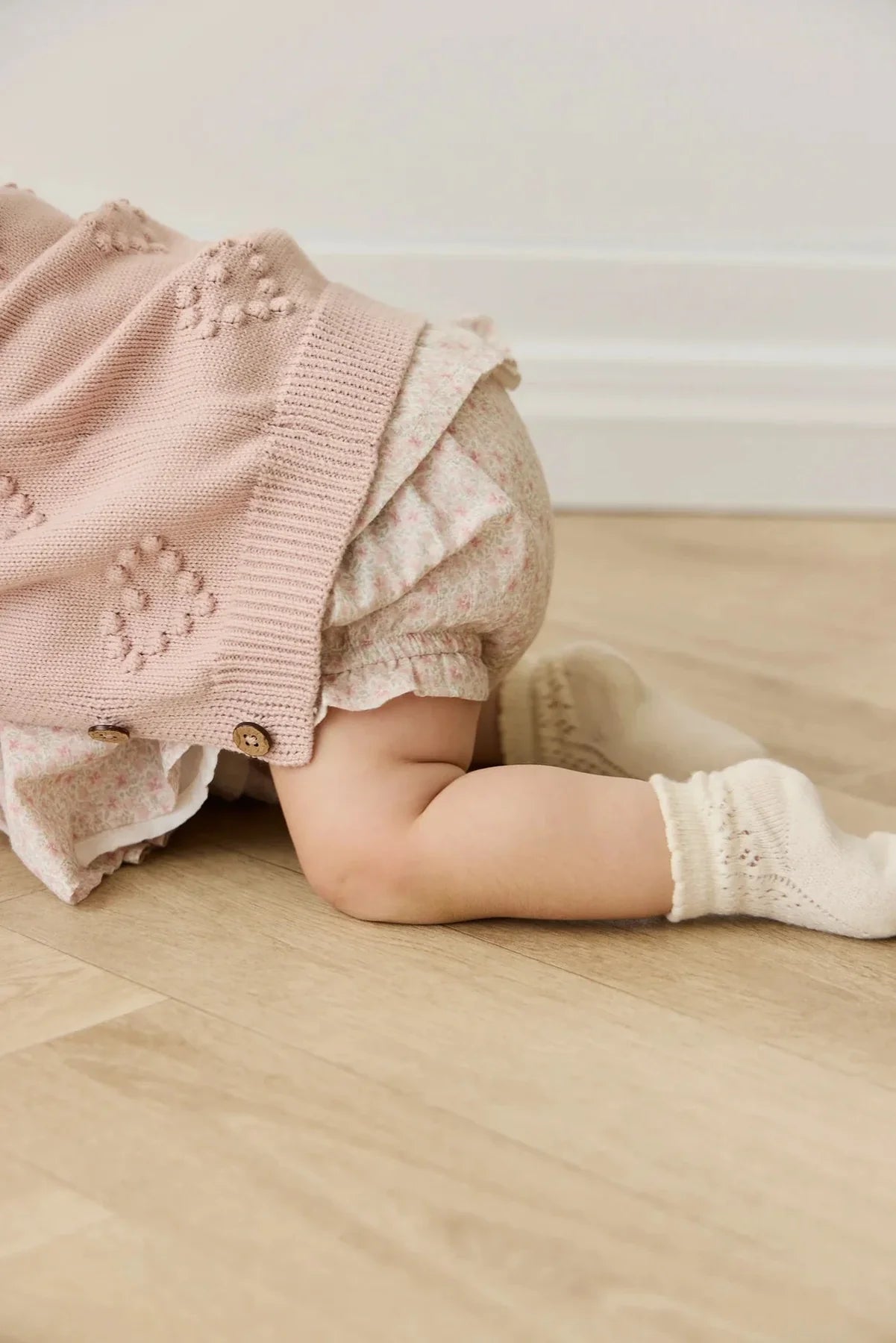Jamie Kay Organic Cotton Muslin Frill Bloomer - Claudette Rose