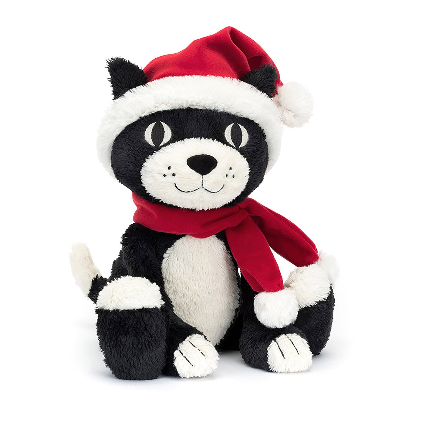 Jellycat - Christmas Jellycat Jack Black & Cream