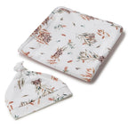 Snuggle Hunny Koala Organic Jersey Wrap & Beanie Set
