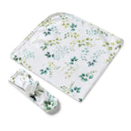 Snuggle Hunny Eden Organic Jersey Wrap & Topknot Set