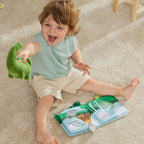 Jiggle & Giggle Dinosaurs Activity Fabric Book & Toy Set