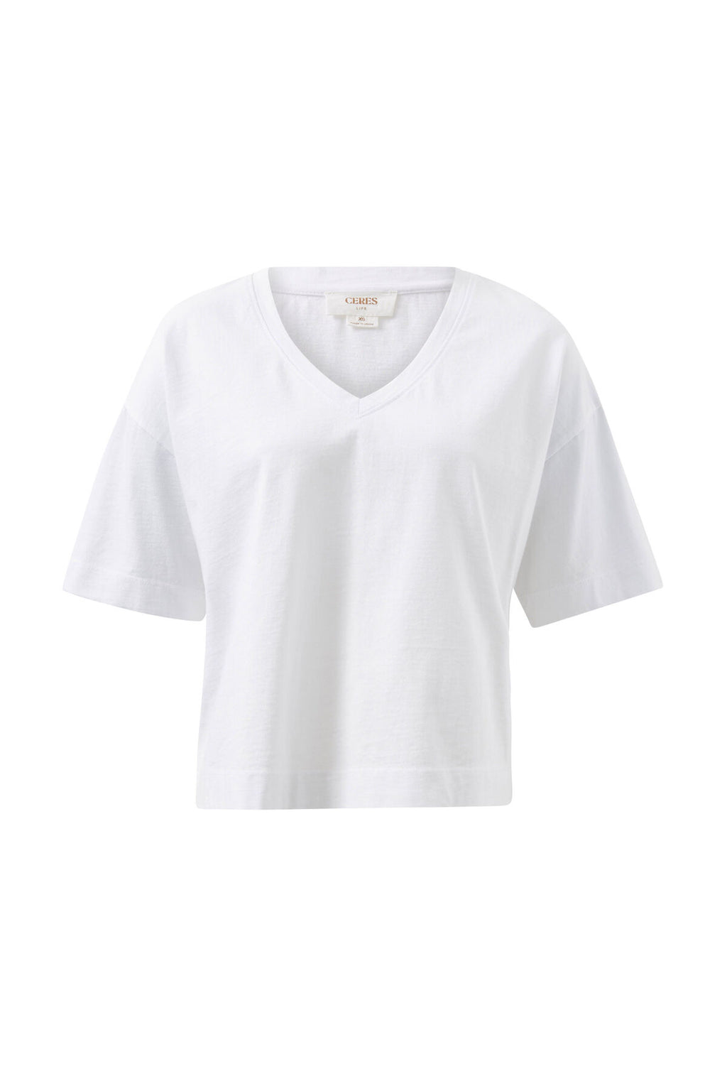 Ceres Life - Boxy V Neck Tee