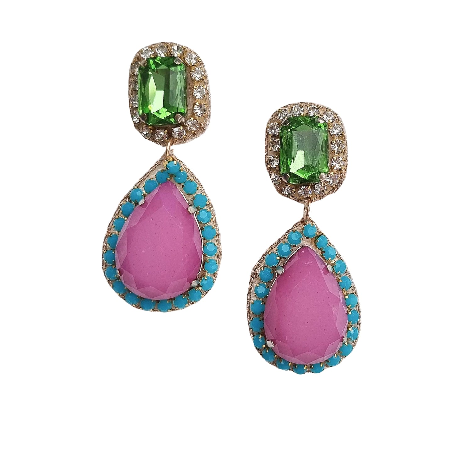 Zoda -Anaya Beaded Gem Earing