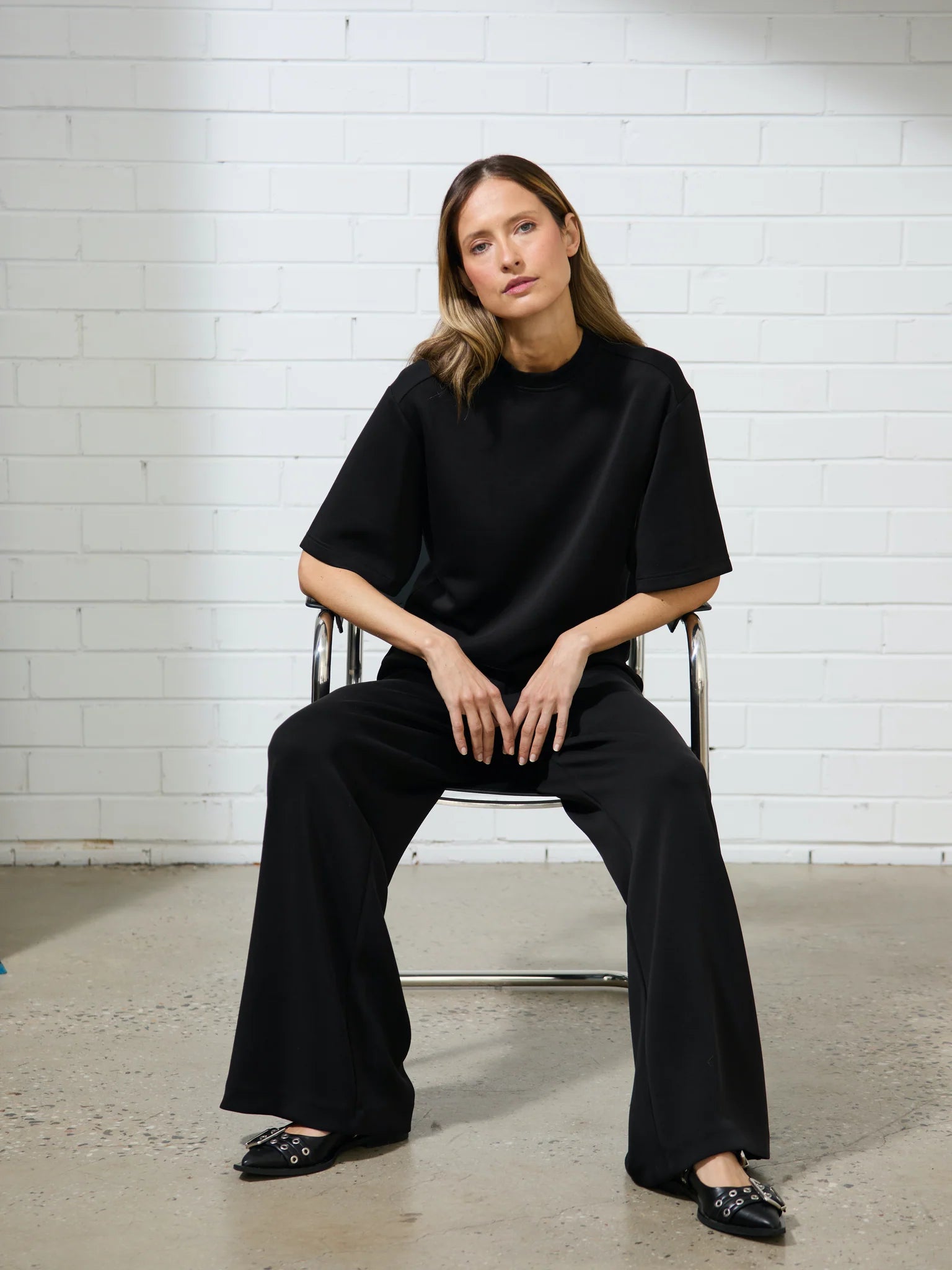 Ena Pelly Alessa Relaxed Soft Jersey Tee - Assorted