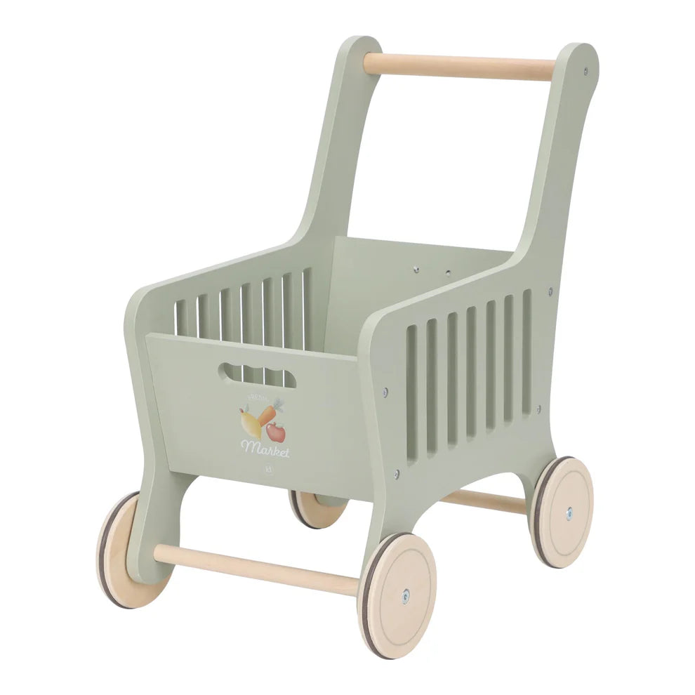 Little Dutch Wooden Play Shopping Cart