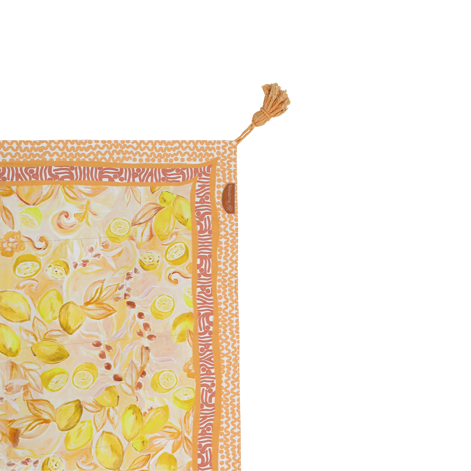 Wandering Folk Le lemon Picnic Rug